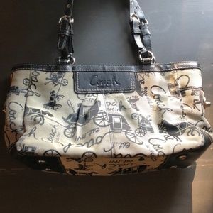 Coach Horse and Carriage Tote